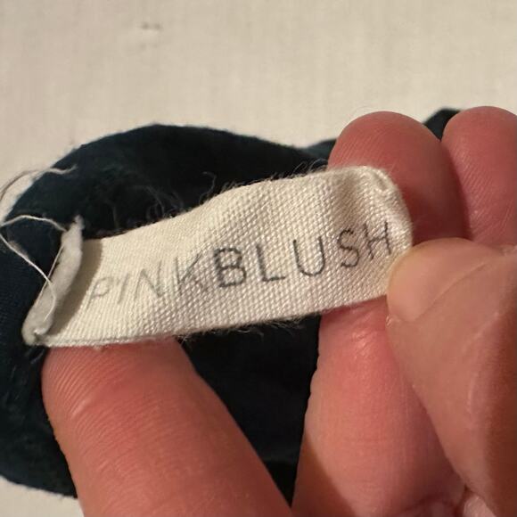 Pink Blush Ruched Maternity Short Sleeve T-Shirt Top Women's S Small - Picture 2 of 8